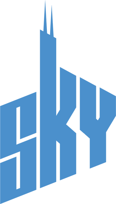 Chicago Sky 2006-Pres Wordmark Logo iron on heat transfer